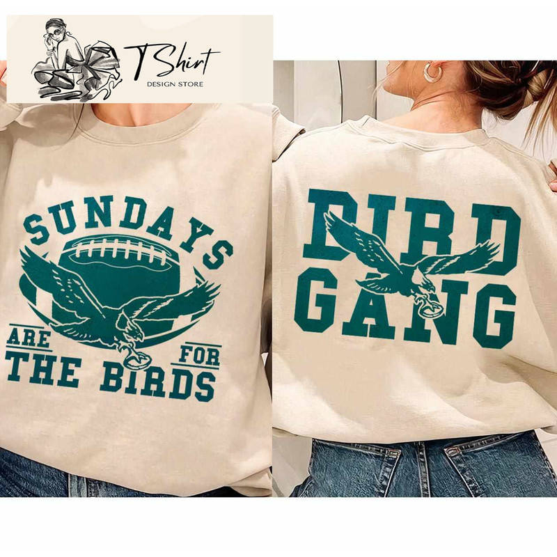 Eagles Hoodie Sundays are for the Birds Bird Gang - Happy Place for Music Lovers.jpg
