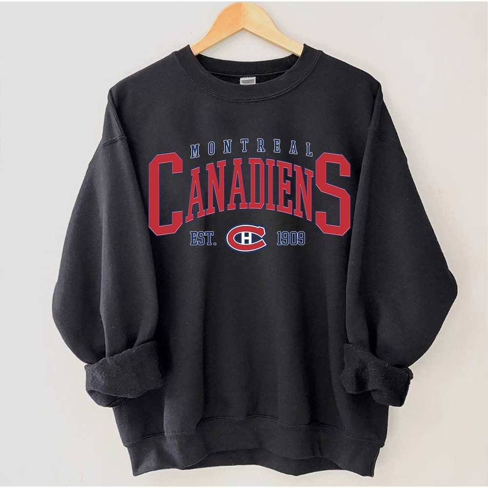 Montreal Canadien Sweatshirt, Vintage Montreal Canadien, Canadiens Sweater, Canadiens T-Shirt, Hockey Fan Shirt, Vintage Montreal Hockey 290.jpg