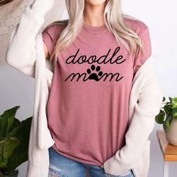 doodle mom shirt, doodle mom gift, dog mama tank top, cute puppy t-shirt, doodle mom sweatshirt, animal lover outfit, pe