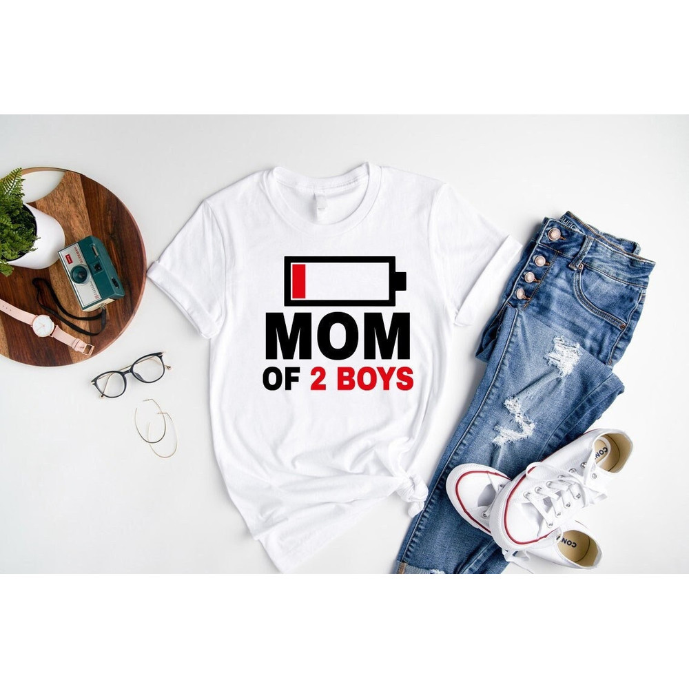 Mom Of Twins Shirt, Mom Of Two Boys T-Shirt, Funny Gift For Mom Day, Graphic Tees For Women, Mom Gift Idea For Wife From Husband, Mama Tanks.jpg