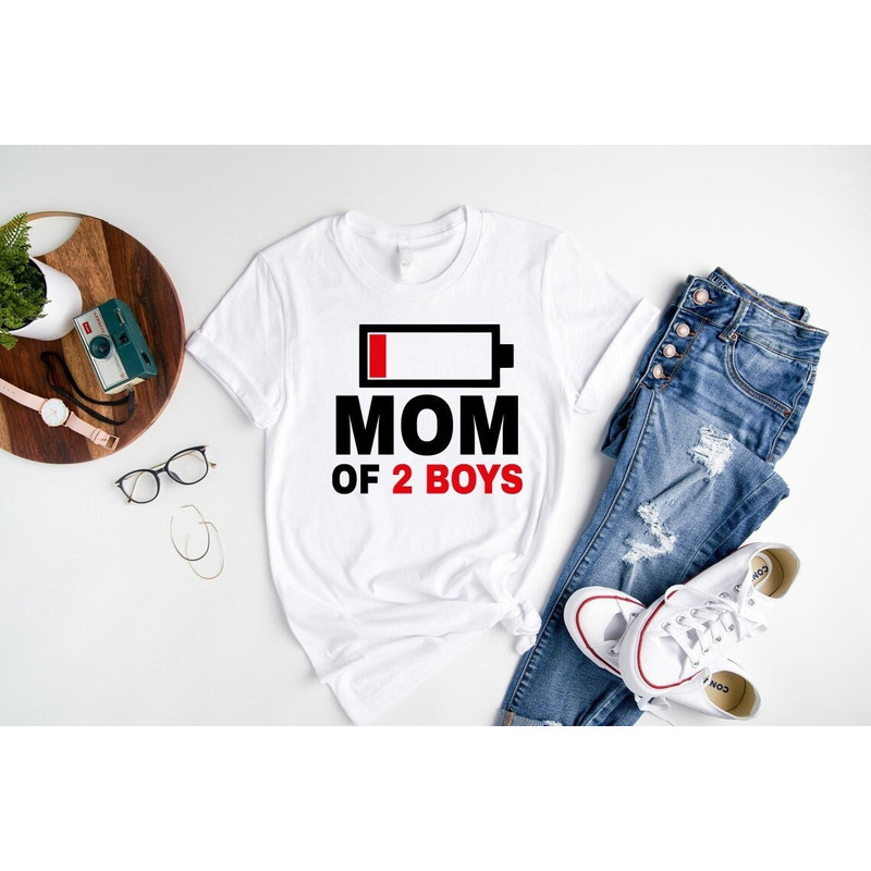 Mom Of Twins Shirt, Mom Of Two Boys T-Shirt, Funny Gift For Mom Day, Graphic Tees For Women, Mom Gift Idea For Wife From Husband, Mama Tanks.jpg