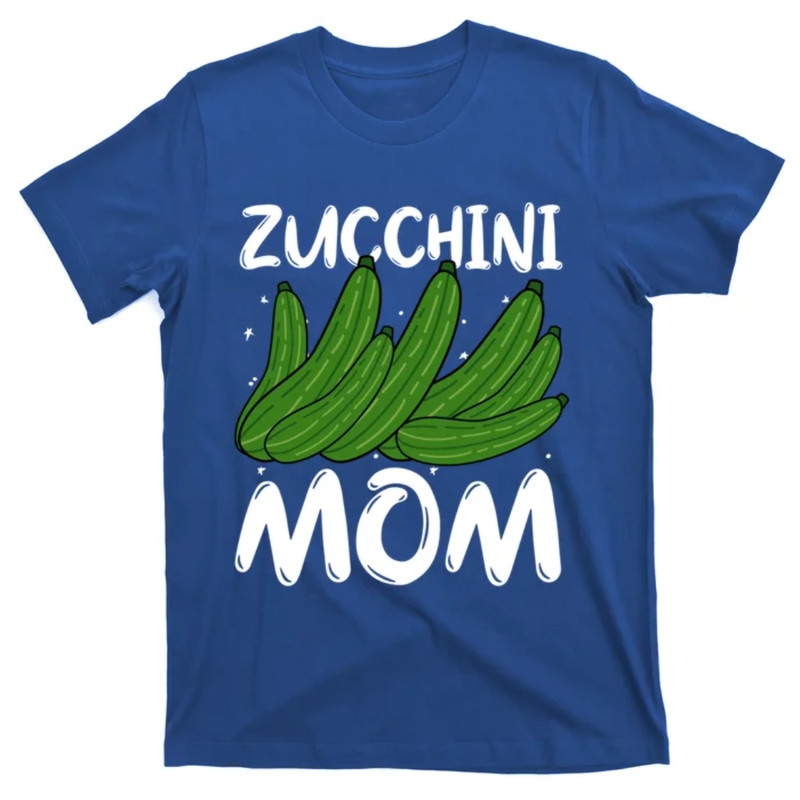 TeeShirtPalace Funny Zucchini Mom Vegetable Mothers' Day Gardener Lover Gift T-Shirt.jpg