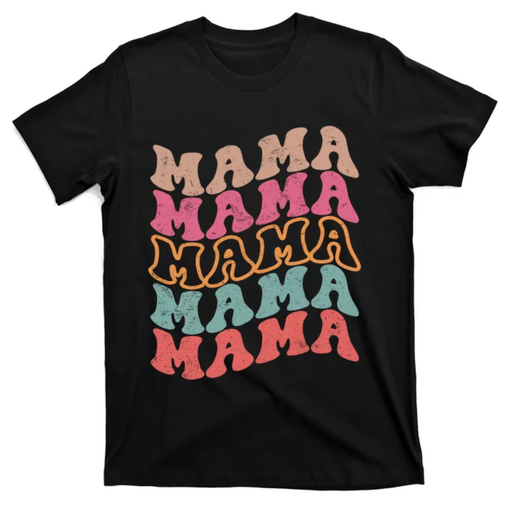 TeeShirtPalace Mama Vintage Retro Groovy For MotherS Day T-Shirt.jpg