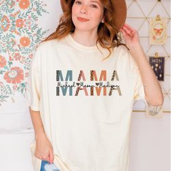 Custom Mama Shirt, Mom Shirt With Kids Names, Personalized Mom Tshirt, Mama With Children Names Tee LS023 2