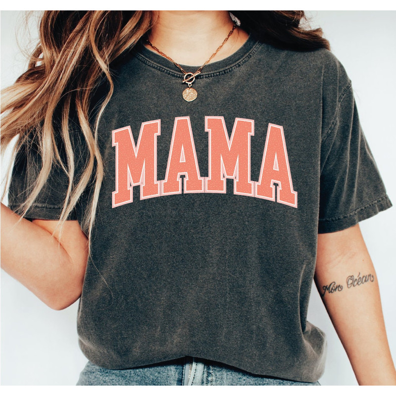 Cute Mama Shirt, Mom Shirt, Pregnancy Announcement Mothers Day Gift, New Mom Gift Ideas, Mother's Day Gift From Husband and Kids, LS222.jpg