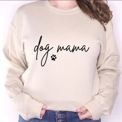 dog mama sweatshirt, dog mothers day sweatshirt, dog lover gift, mama crewneck hoodie, animal lover gift, cool mama swea