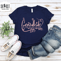 custom grandkids shirt, grandparents shirt, shirt for grandma grandpa, tshirt for nana, personalized grandchildren shirt