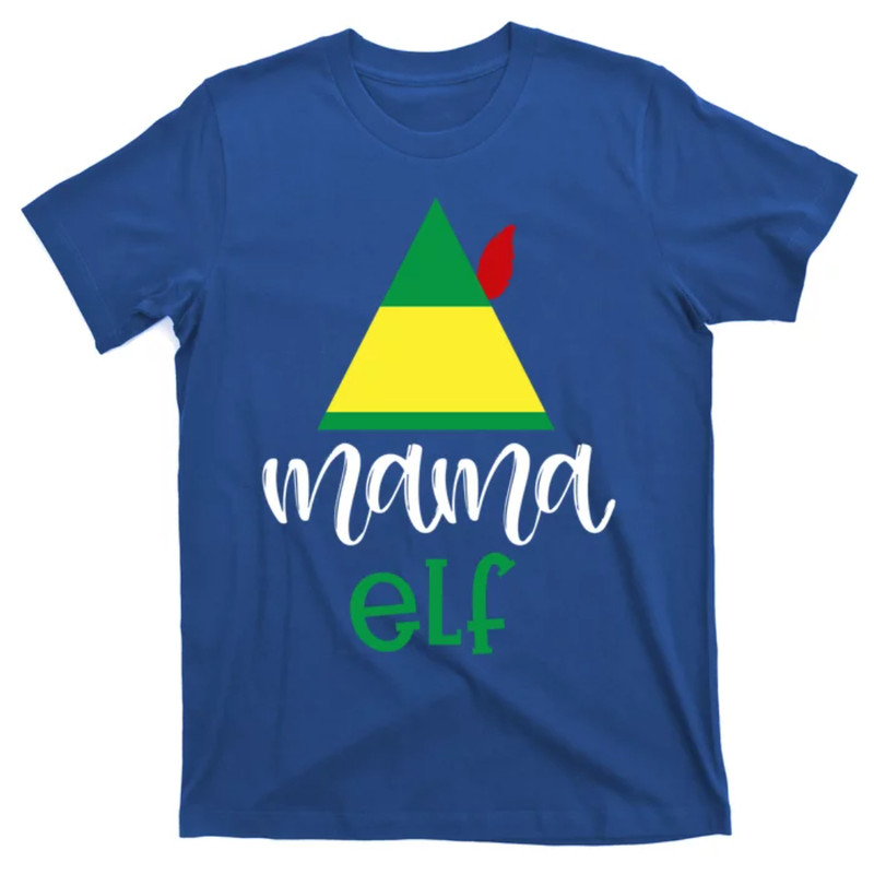 TeeShirtPalace Mama Elf Cute Family Matching Christmas Group Momma Mother Gift T-Shirt.jpg