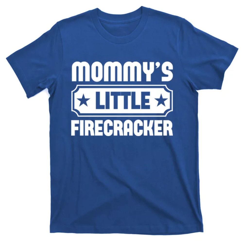 TeeShirtPalace Mommys Little Firecracker Funny Mothers Day Funny Gift T-Shirt.jpg