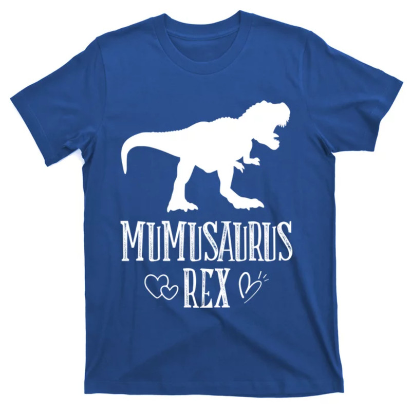 TeeShirtPalace Mumu Saurus Dinosaur Mother Grandma Funny Matching Family Funny Gift T-Shirt.jpg