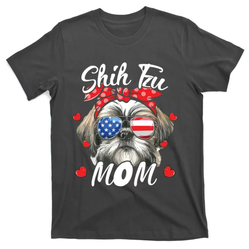 TeeShirtPalace Shih Tzu Dog Mom Shih Tzu Mama Puppy Womens Mothers Day T-Shirt.jpg