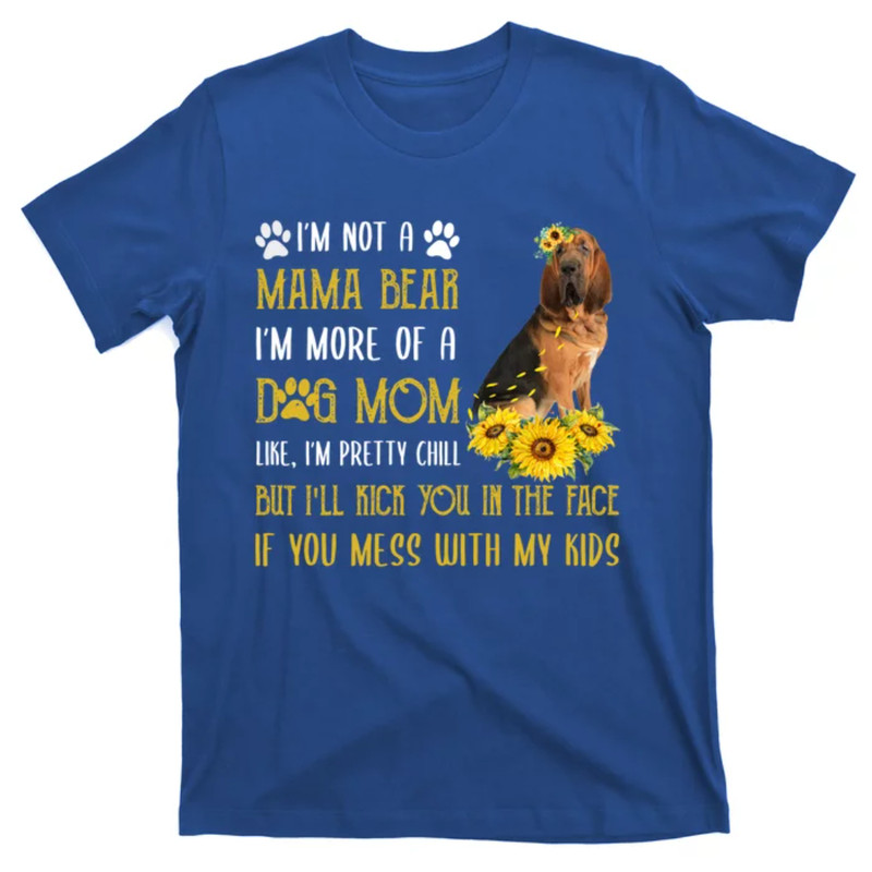 TeeShirtPalace Sunflower Bloodhound Mom Mothers Day Dog Mom Gift T-Shirt.jpg