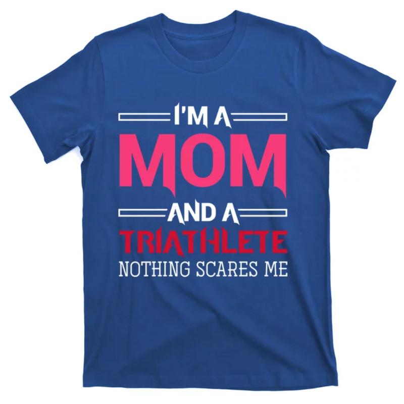 TeeShirtPalace Triathlete Mom Mothers Day Gift Triathlon Gift T-Shirt.jpg