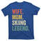 TeeShirtPalace Wife Mom Skiing Legend Funny Skier Mother Vintage Gift T-Shirt.jpg