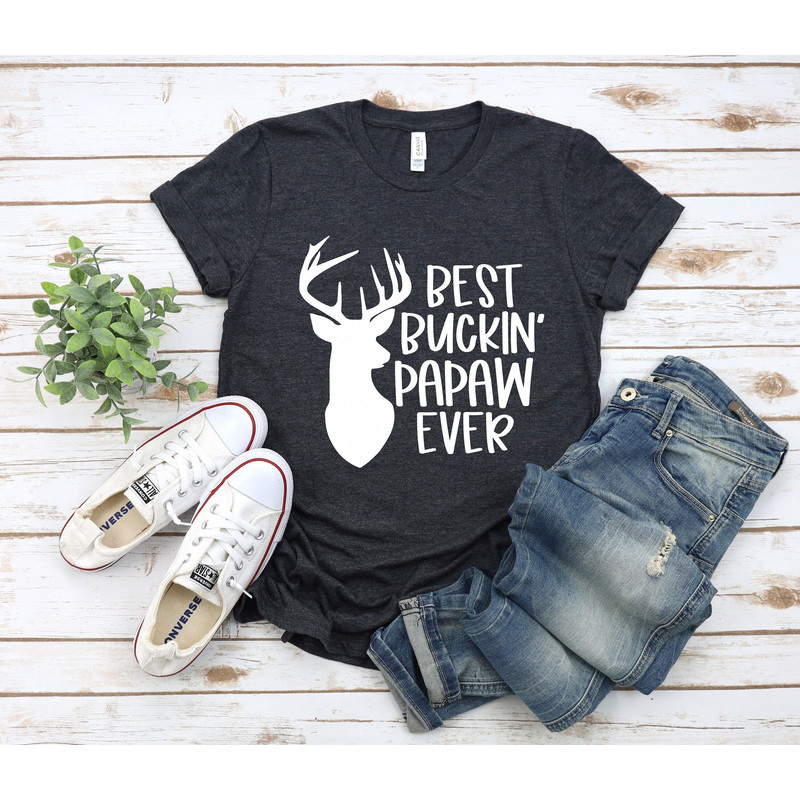 Best Buckin' Pawpaw Ever Shirt For Men Father's Day Deer Hunting T-shirt, Grandpa Tshirt, Funny Birthday Gift for Papa, Grandpa,Dad.jpg