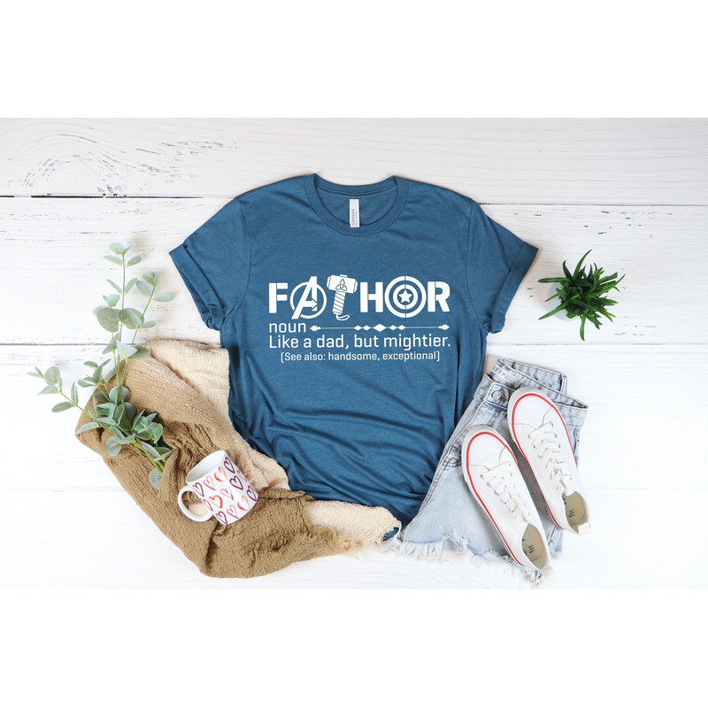 FATHOR Shirt, Fathor Definition Shirt, Noun Like A Dad, Funny Dad T-Shirt, Father's Day Gift.jpg