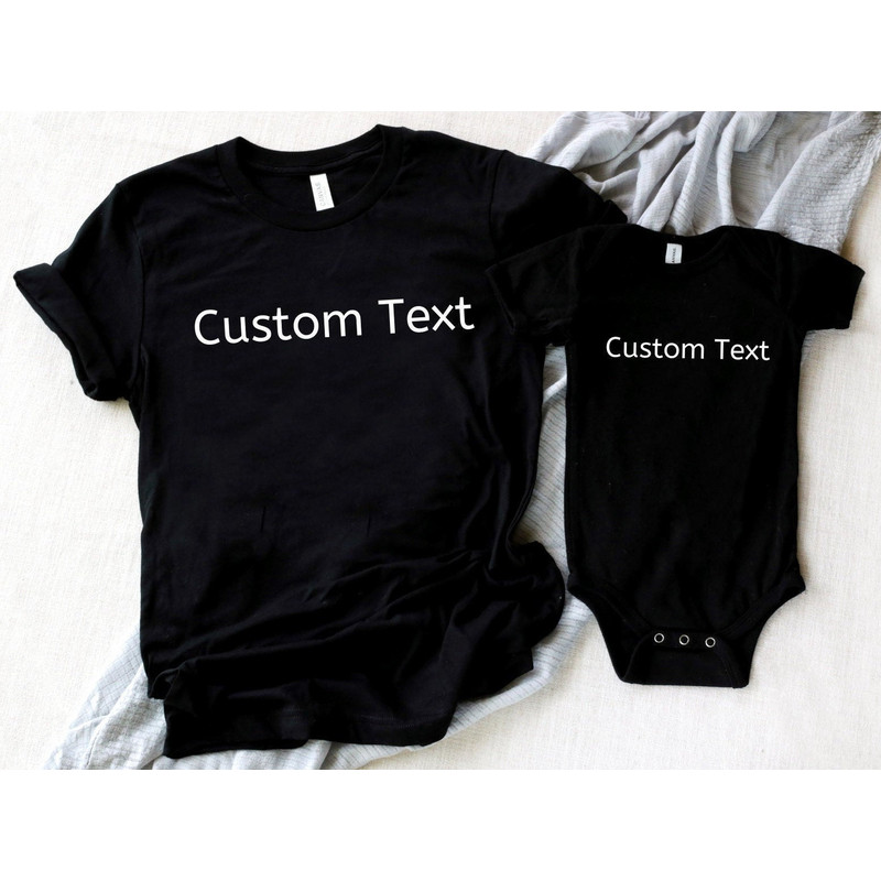 Custom Dad And Son Shirts, Custom Text Dad And Son Matching Shirts, Dad Son Matching Shirts, Father And Son Shirt, Fathers Day Gift.jpg