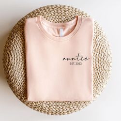 personalized auntie shirt, custom auntie tee, funny aunt shirt, gift for aunt, birthday gift for aunt, sister shirt, coo