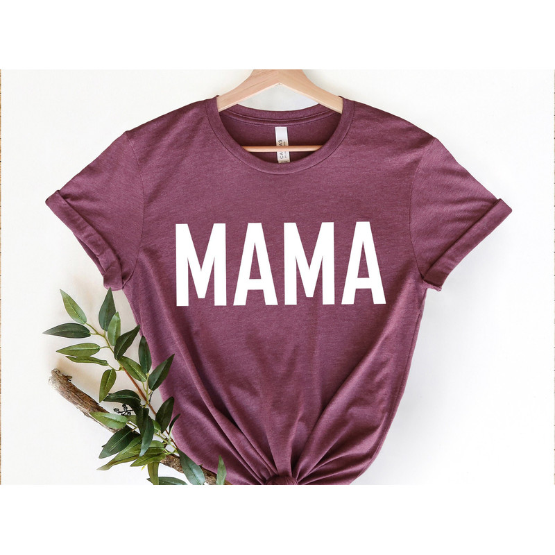 MAMA Sweatshirt MAMA Crewneck Birthday Gift for Mom New Mom Gift.jpg