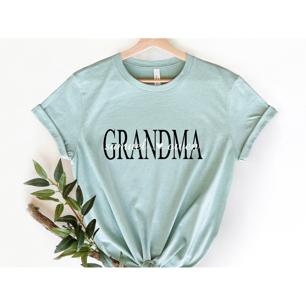 My Favorite People Call Me Grandma Personalized Gift, Grandma Shirt, Gift For Grandma, Personalized Grandma Shirt, Grandmother Shirt.jpg
