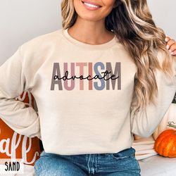 autism advocate, autism sweatshirt, neurodiversity crewneck, autism awareness, advocate support,inclusion shirt,autism a