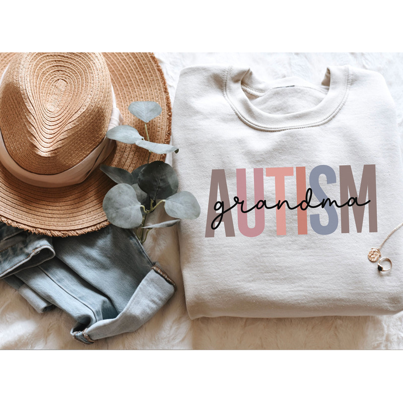 Autism Shirt, Autism Grandma Sweatshirt, Autism Grandma, Gift for Autism Grandma, Autism Awareness Sweatshirt, Neuro Diverse Crewneck.jpg