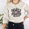 In In This Family No One Fights Alone Shirt, Cancer Awareness, Cancer Family Support, Pink Ribbon Shirt, Cancer Fighter, Pink Day Sweatshirt.jpg