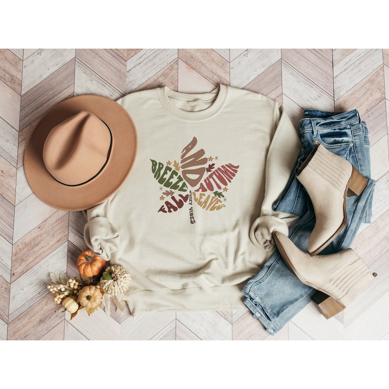 Fall Breeze And Autumn Leaves Shirt, Autumn Sweatshirt, Thanksgiving Sweatshirt, Thanksgiving Shirt For Woman, Hello Fall Sweatshirt.jpg