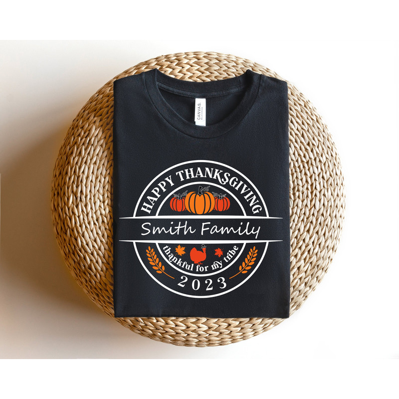 Happy Thanksgiving Sweatshirt, Thanksgiving 2023 Sweatshirt, Family Thanksgiving Matching Sweatshirt, Family Thanksgiving Sweatshirt.jpg