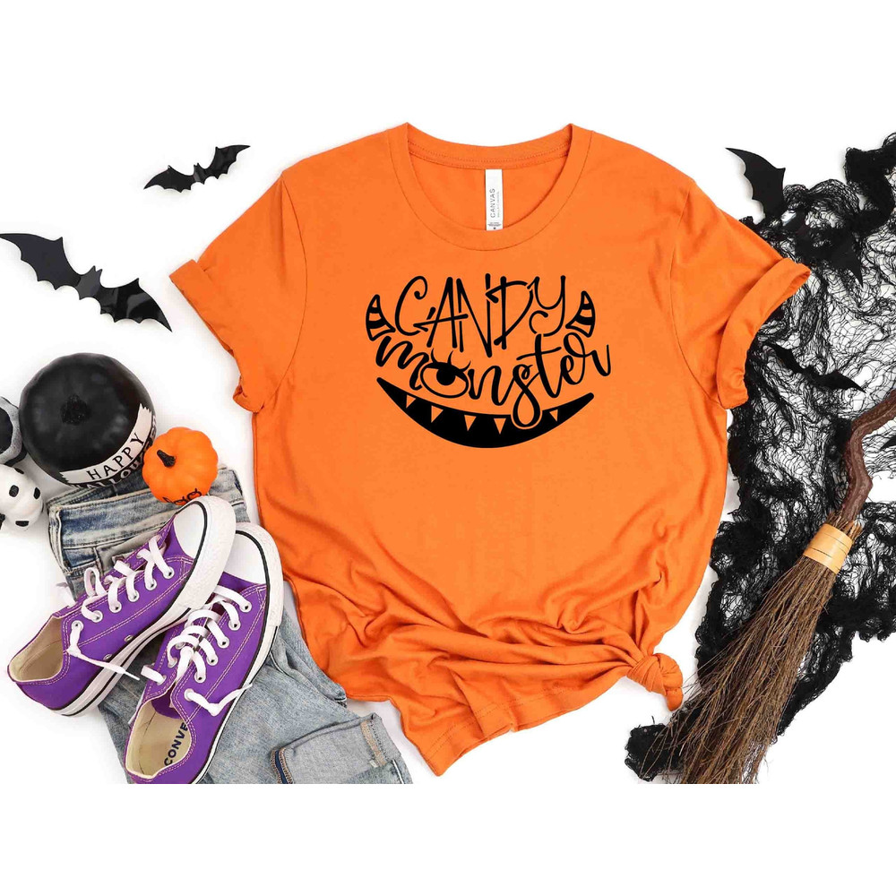 Candy Monster Shirt, Kids Halloween Shirts,Toddler Halloween Shirt,Halloween Onesies Baby,Gift For Halloween,Halloween Family Matching Shirt.jpg