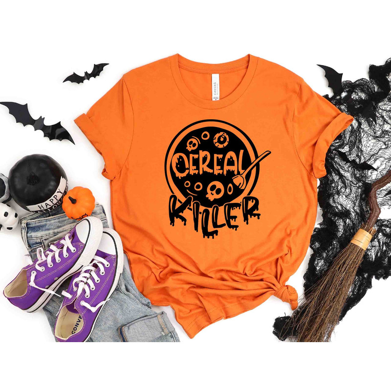 Cereal Killer Shirt, Halloween Shirt, Happy Halloween Shirt, Serial Killer Shirt, Funny Halloween Shirt, Halloween Graphic Tee.jpg