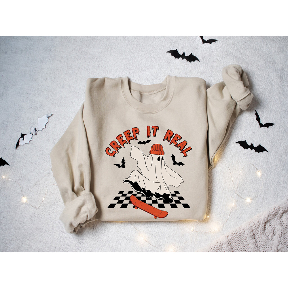 Creep It Real Shirt, Halloween Shirts, Spooky Shirt, Funny Halloween Shirt, Halloween Gift Tees, Sarcastic Shirts, Halloween, Spooky Season.jpg