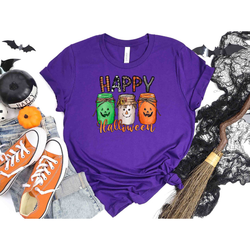 Happy Halloween Shirt,Jar of Halloween Shirt,Shiny Halloween Jar Shirt,2022 Happy Halloween Shirt,Halloween Jar Spider Shirt,Halloween Gift.jpg