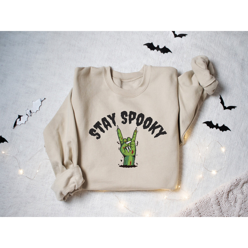 Stay Spooky Sweatshirt, Halloween Shirts, Spooky Shirt, Funny Halloween Shirt, Halloween Gift Tees, Sarcastic Shirts, Boo Crew Shirt.jpg