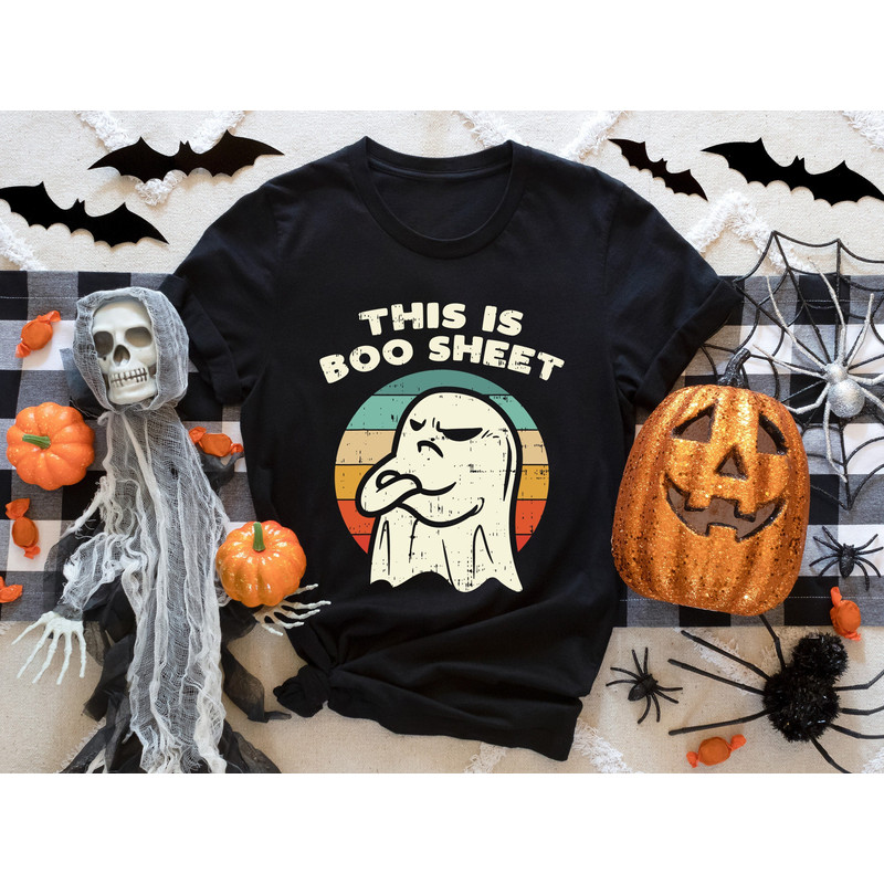 This Is Some Boo Sheet Shirt, Halloween Shirts, Women's Fall Shirt, Funny Halloween Shirt, Gift Tees, Sarcastic Shirts Boo Crew Shirt.jpg