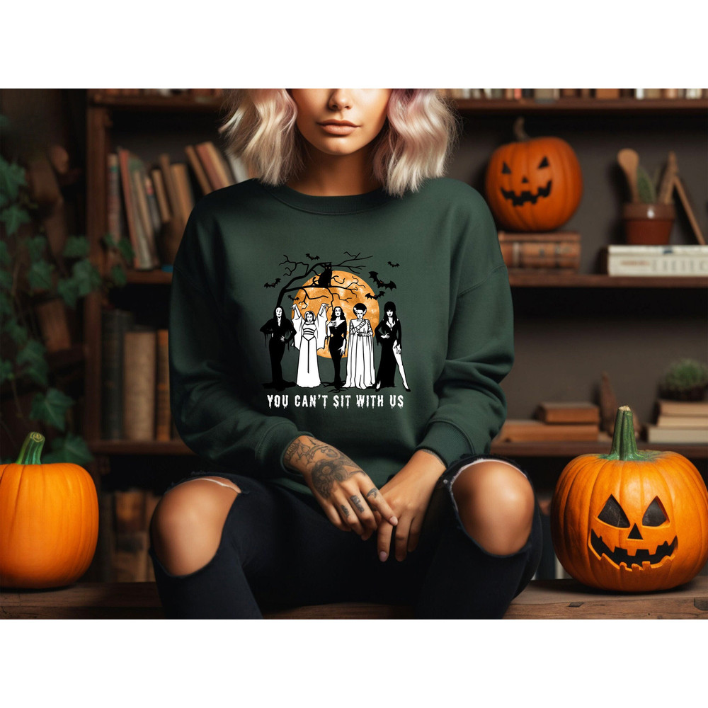 You Can't Sit With Us Shirt, Coven Shirt, Witch Shirt, Halloween Shirts, Spooky Shirt, Halloween Gift Tees, Sarcastic Shirts, Boo Crew Shirt.jpg