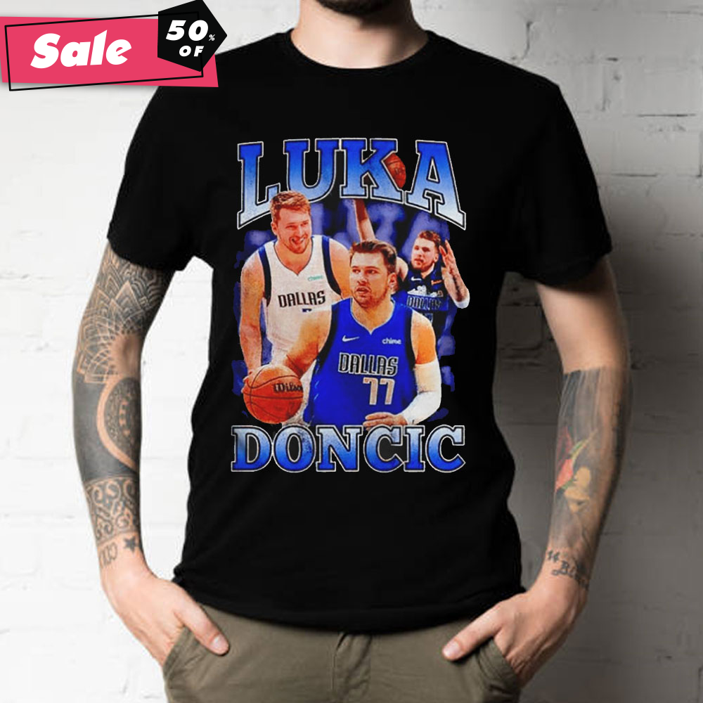 77 Luka Doncic Vintage Basketball Unisex T-Shirt.jpg