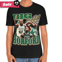 al horfordboston celtics bootleg graphic unisex t-shirt