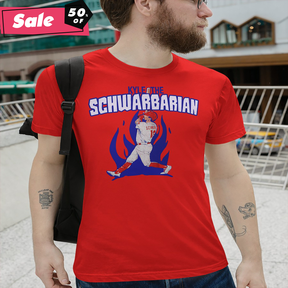 Alec Bohm Kyle The Schwarbarian Kyle Wearing Unisex T-Shirt.jpg