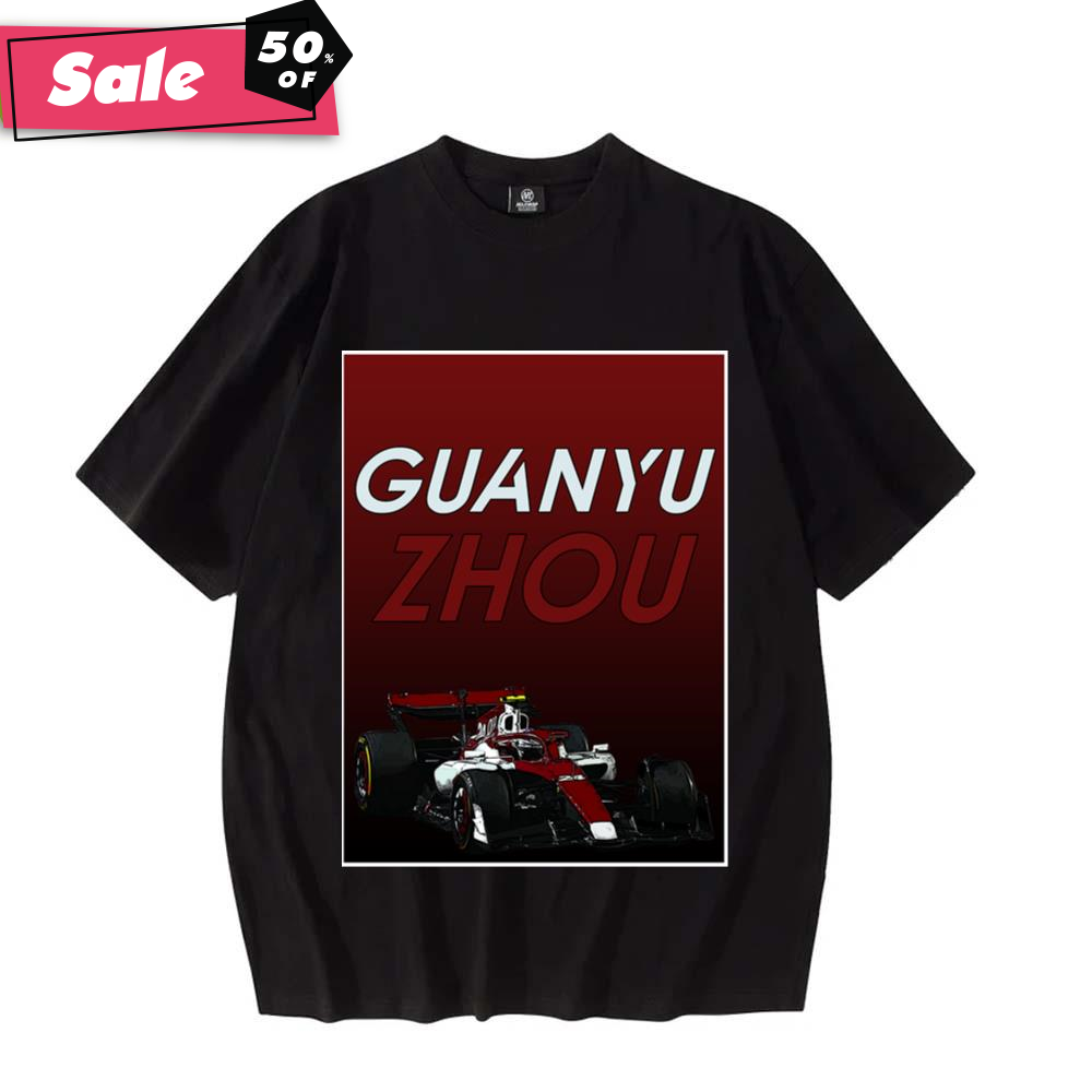 Alfa Romeo Guanyu Zhou Car Racing Nascar F1 Unisex T-Shirt.jpg