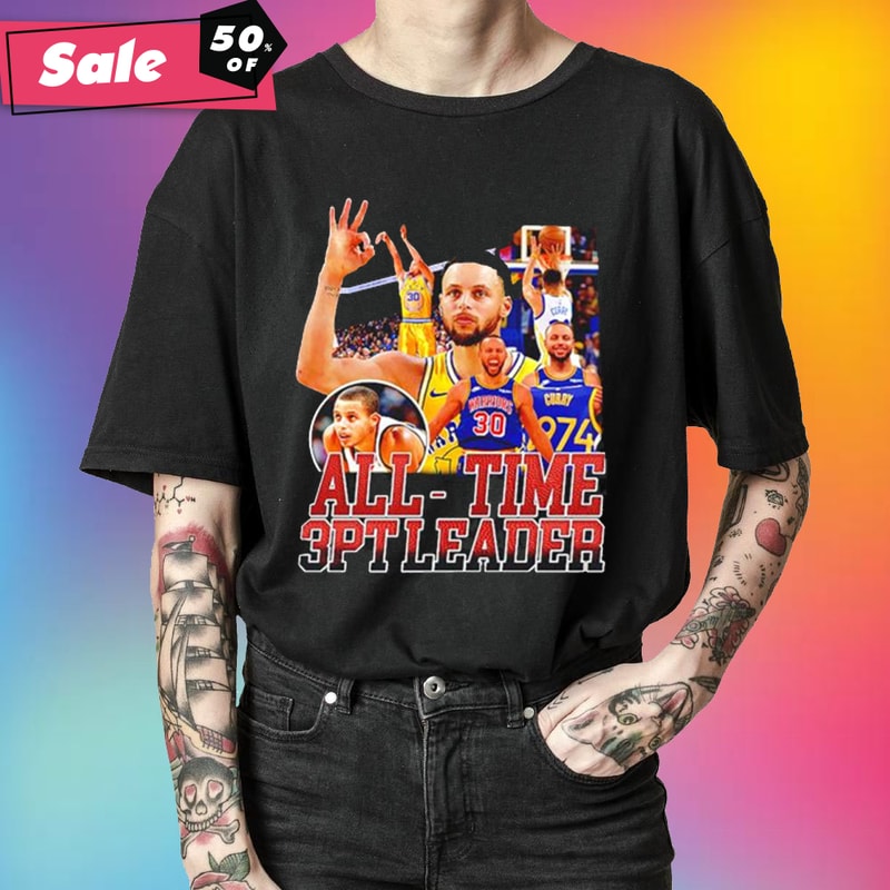 All Time 3pt Leader Stephen Curry Basketball Unsiex T-Shirt.jpg