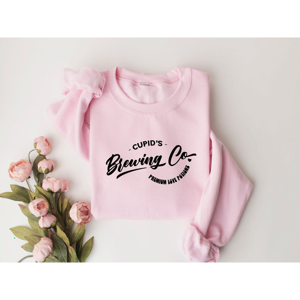 Cupids Brewing Co Sweatshirt, Cupid Sweatshirt, Love Potions Sweatshirt, Valentines Sweatshirt, Valentine Day Gift, Love Sweatshirt.jpg