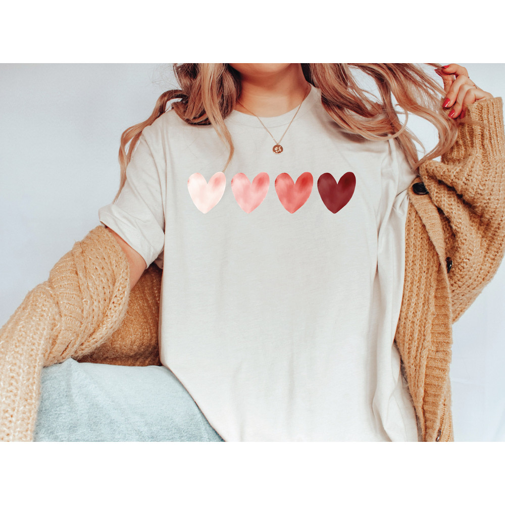 Valentines Day Shirt, Heart Design Tee Shirt, Lover Shirt and Sweatshirt, Romantic Gifts For Her Shirt, Celebrate Love Sweatshirt.jpg