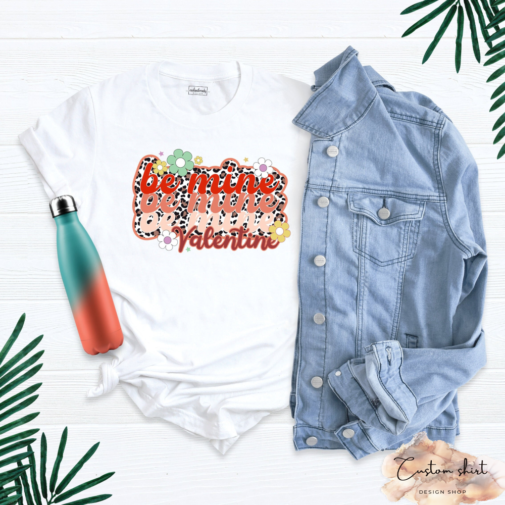 Be Mine Valentine Shirt, Retro Valentine T-shirt, Matching Couple Shirt, Valentine's Day Shirt, Love Shirt, Be Mine Shirt, Cute Be Mine Tee.jpg