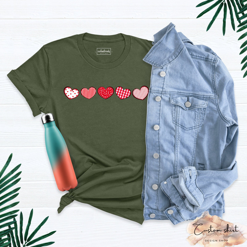 Heart Shirt, Valentines Day Shirt, Cute Hearts TShirt, Teachers Valentines Day TShirt, Love Shirt, Women Heart Shirt, Heart Love Shirt.jpg