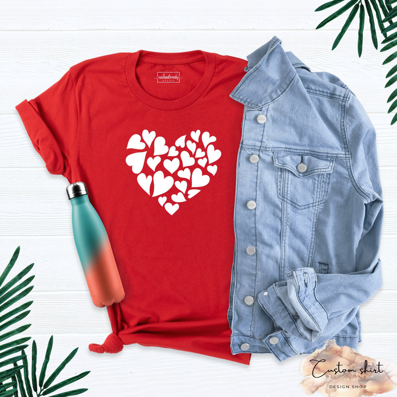 Hearts in Heart Shirt, Valentines Day Shirt, Women Love Shirt, Shirts for Women, Shirt for Her, Cute Heart Love Shirt, Cute Valentines Shirt.jpg