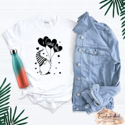 i love you shirt, gnome valentines day shirt, love t-shirt, heart shirt, shirts for women, cute valentines day shirt, va