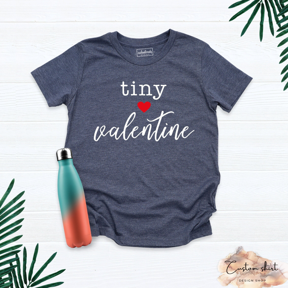 Tiny Valentine Shirt, Love Kids Shirt, Valentine Baby Gift Shirt, Valentines Toddler, Valentines Day Shirt, Little Valentine Gift Tee Shirt.jpg
