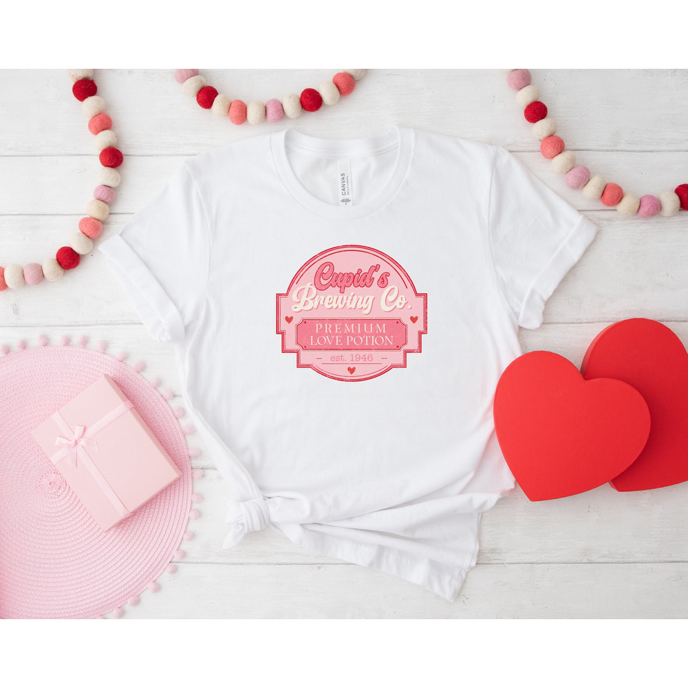 Cupid's Brewing Co Shirt, Valentine's Day Shirt, Love Shirt, Love Potions Shirt, Cupid Shirt, Vday Shirt, Valentine Tee, Valentines Shirts.jpg