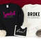 Broke Husband and Spoiled Wife Sweatshirts, Matching Shirt, Couple Sweatshirt, Hubby and Wifey Hoodie, Matching Couple Shirts, His and Hers.jpg